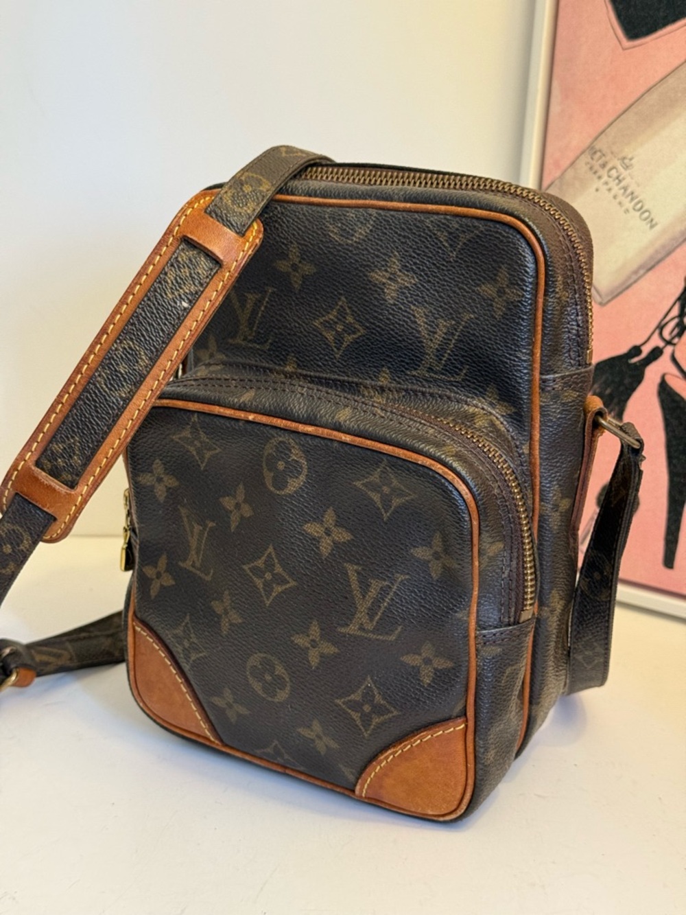 Louis Vuitton 🌟 Amazon Vintage Monogram Crossbody Bag